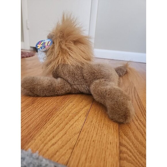 Vintage Liberty Toy Lion Plush Still Has Tag Attached - Picture 5 of 8